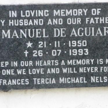 AGUIAR Manuel, de 1950-1993