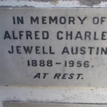 AUSTIN Alfred Charles Jewell 1888-1956