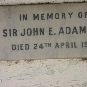 ADAMSON John E. -1950