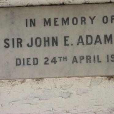 ADAMSON John E. -1950