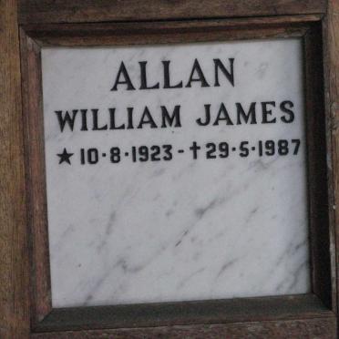ALLAN William James 1923-1987