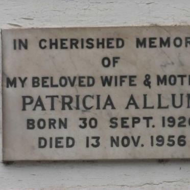 ALLUM Patricia 1926-1956