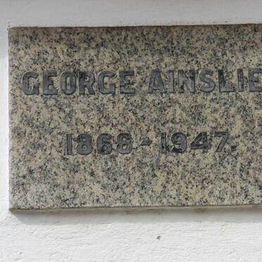 AINSLIE George 1868-1947