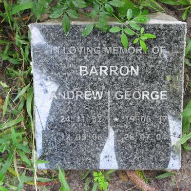BARON Andrew 1932-2006 :: BARON George 1937-2004