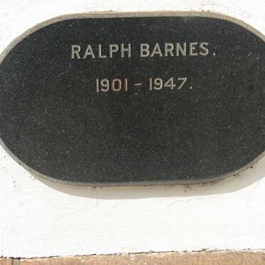 BARNES Ralph 1901-1947