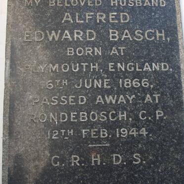 BASCH Alfred Edward 1866-1944