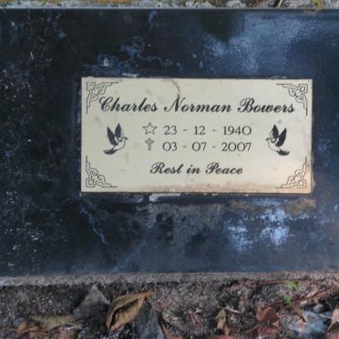 BOWERS Charles Norman 1940-2007