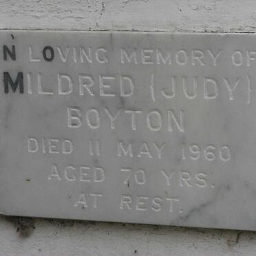 BOYTON Mildred -1960