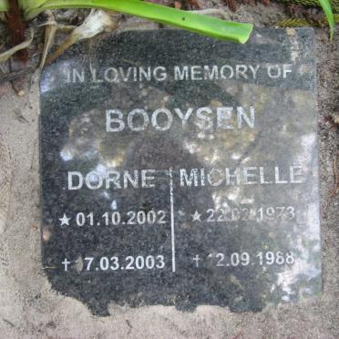 BOOYSEN Michelle 1973-1988 :: BOOYSEN Dorne 2002-2003