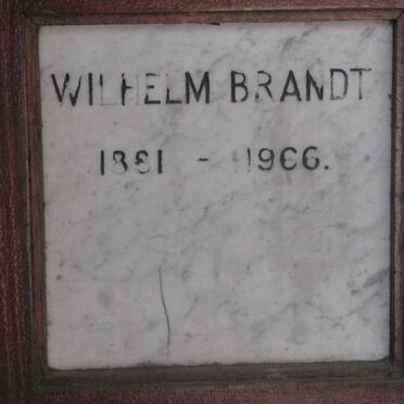 BRANDT Wilhelm 1881-1966