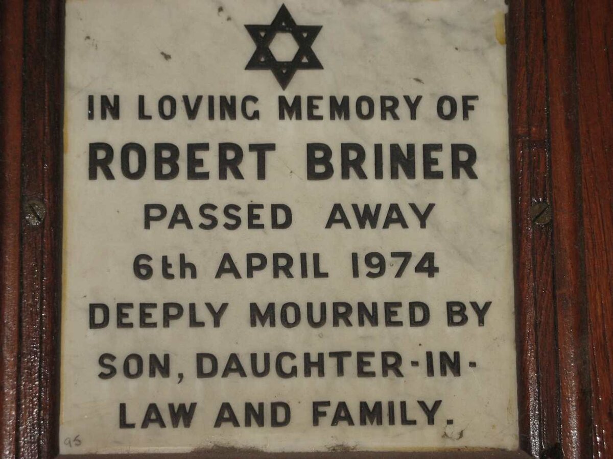 BRINER Robert -1974