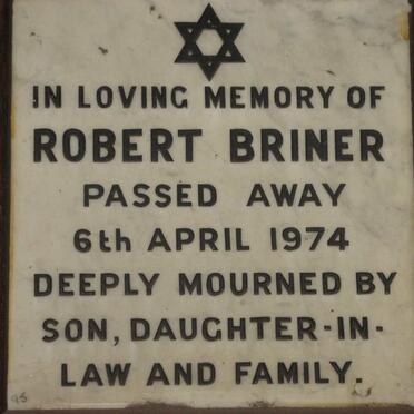 BRINER Robert -1974