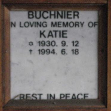BUCHNIER Katie 1930-1994