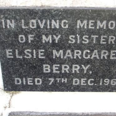 BERRY Elsie Margaret -1961