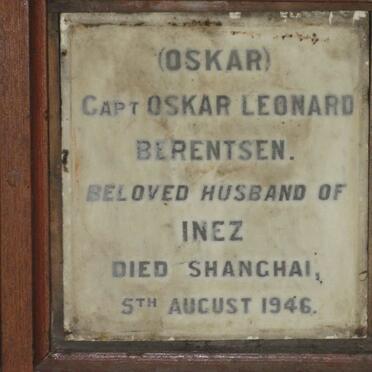 BERENTSEN Oskar Leonard -1946