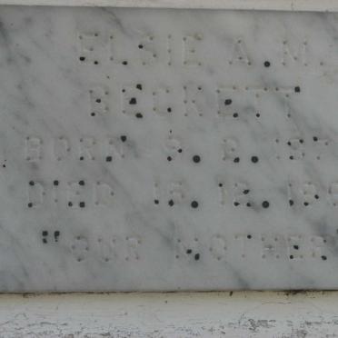 BECKETT Elsie A.M. 1879-1961