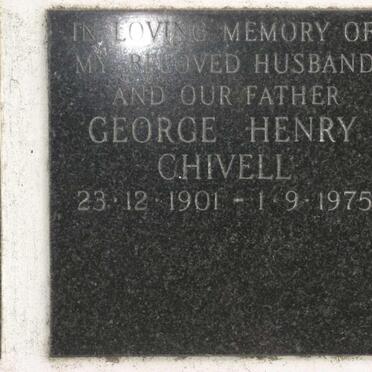 CHIVELL George Henry 1901-1975