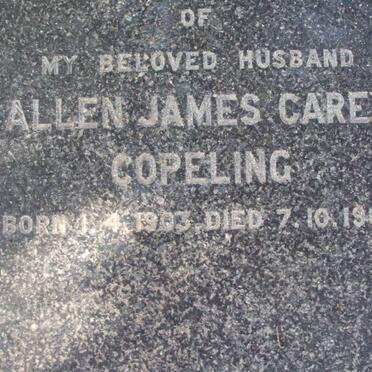 COPELING Allen James Carey 1903-1969