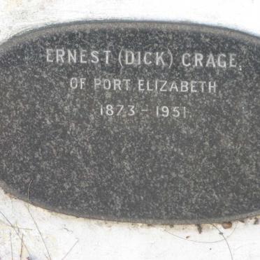 CRAGE Ernest 1873-1951