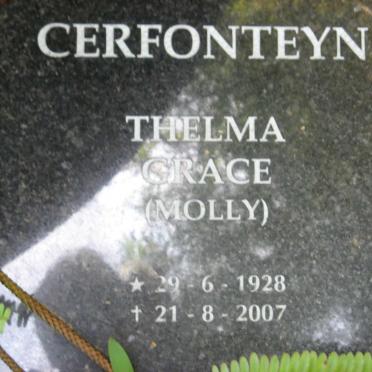 CERFONTEYN Thelma Grace 1928-2007