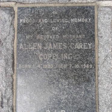 COPELING Allen James Carey 1903-1969