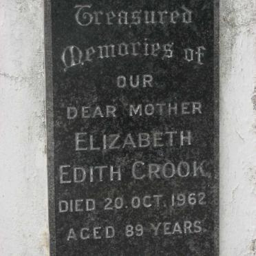 CROOK Elizabeth Edith -1962