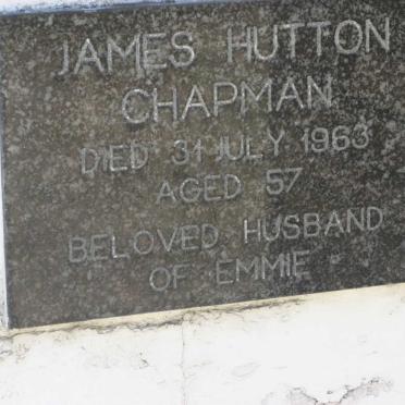 CHAPMAN James Hutton -1963