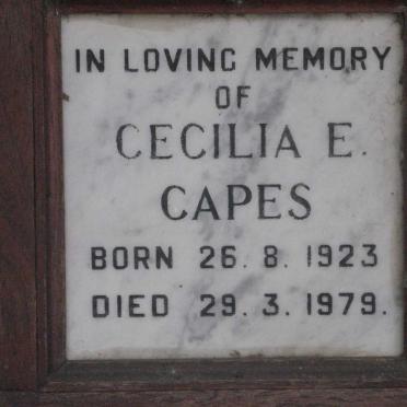 CAPES Cecilia E. 1923-1979