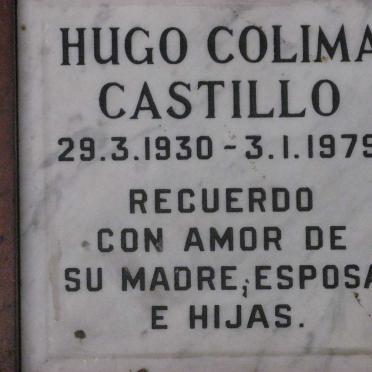 CASTILLO Hugo Colima 1930-1979