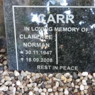 CARR Clarence Norman 1947-2008
