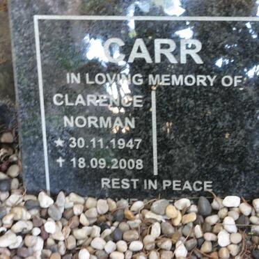 CARR Clarence Norman 1947-2008