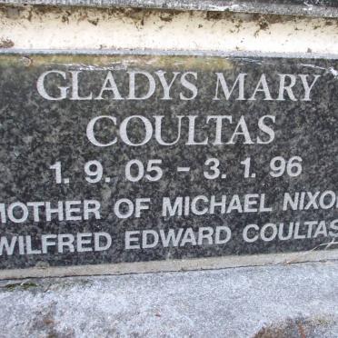 COULTAS Gladys Mary 1905-1996