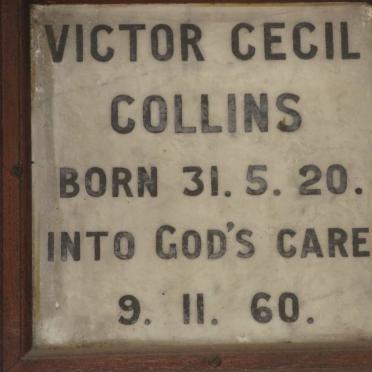 COLLINS Victor Cecil 1920-1960