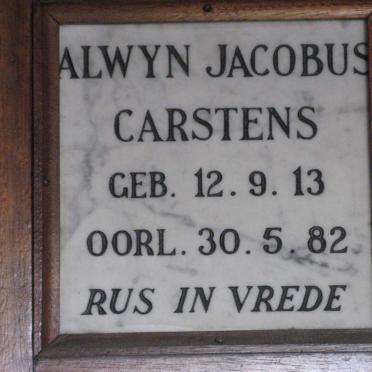 CARSTENS Alwyn Jacobus 1913-1982