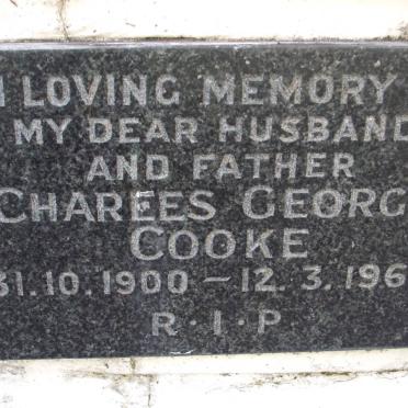 COOKE Charees George 1900-1965