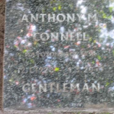 CONNELL Anthony M. 1922-200?