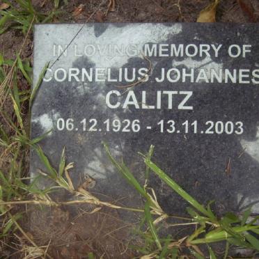 CALITZ Cornelius Johannes 1926-2003