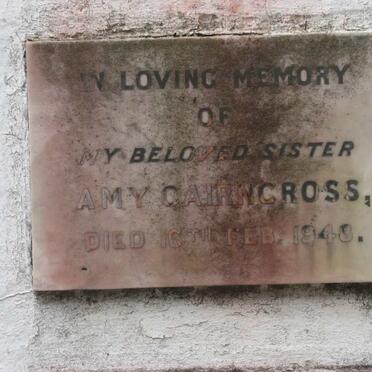 CAIRNCROSS Amy -1948