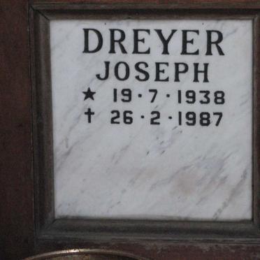 DREYER Joseph 1938-1987