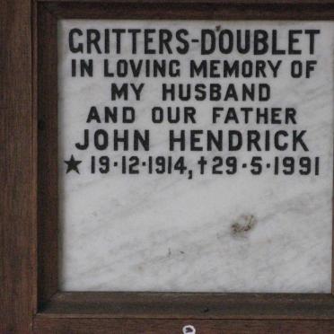 DOUBLET John Hendrick, CRITTERS 1914-1991