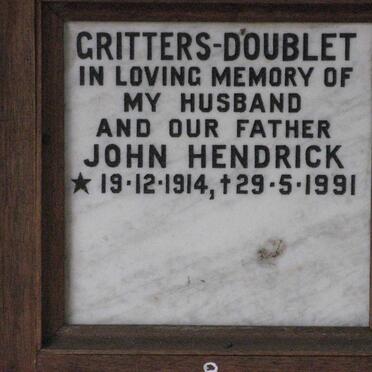 DOUBLET John Hendrick, CRITTERS 1914-1991