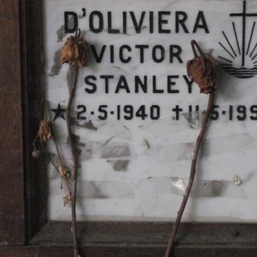 D'OLIVIERA Victor Stanley 1940-1991