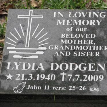 DODGEN Lydia 1940-2009