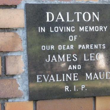 DALTON James Leo &amp; Evaline Maud