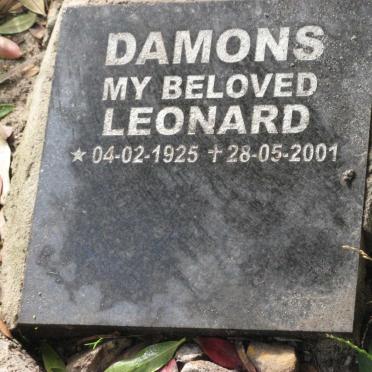 DAMONS Leonard 1925-2001