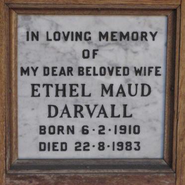 DARVALL Ethel Maud 1910-1983
