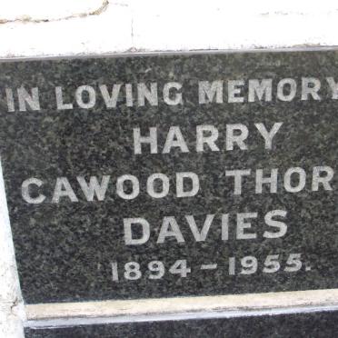 DAVIES Cawood Thorpe 1894-1955