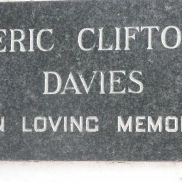 DAVIES Eric Clifton