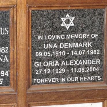 DENMARK Una 1910-1982 :: ALEXANDER Gloria 1929-2004