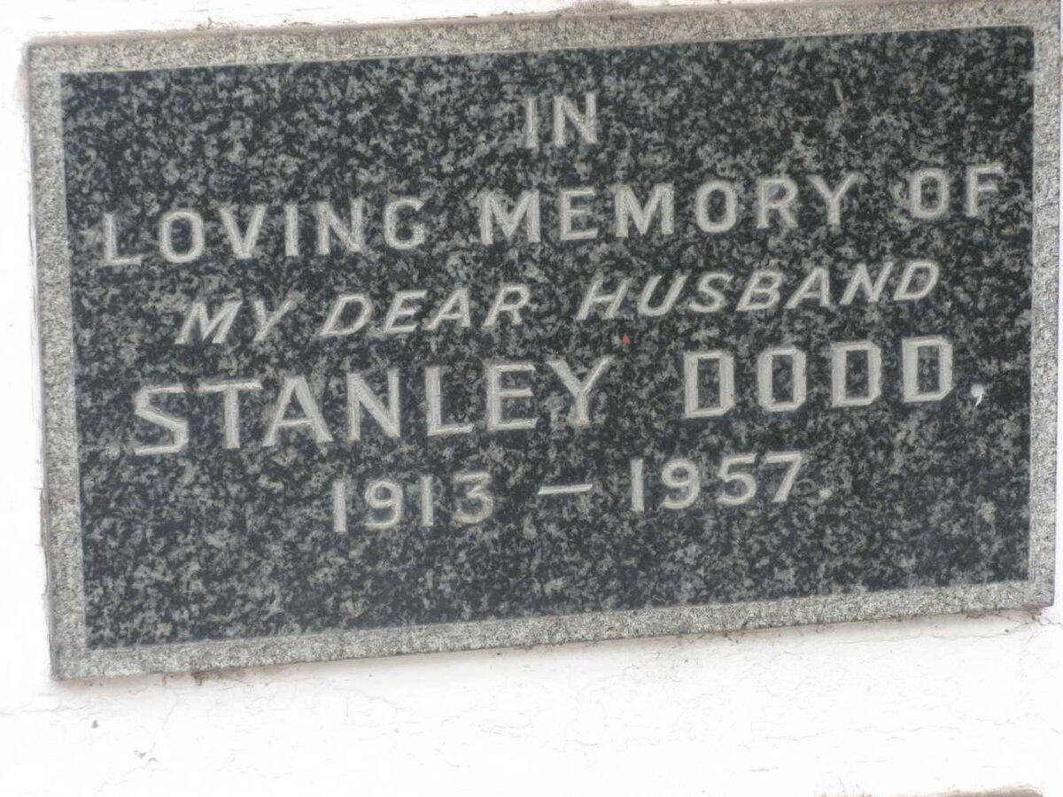 DODD Stanley 1913-1957